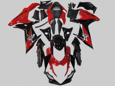 Billige Suzuki GSXR 600/750 Motorrad Verkleidung 2011-2024 - Rot Schwarz