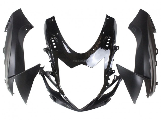 Billige Suzuki GSXR 600/750 Motorrad Verkleidung 2011-2024 - Matt Schwarz Glanzendes Schwarz