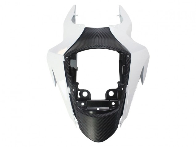 Billige Suzuki GSXR 600/750 Motorrad Verkleidung 2011-2024 - Weiss Glanzendes Schwarz Rot Aufkleber
