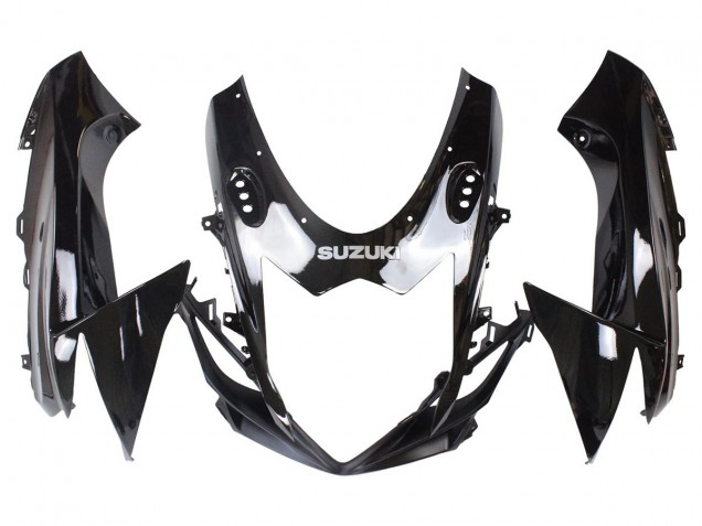 Billige Suzuki GSXR 600/750 Motorrad Verkleidung 2011-2024 - Glanzendes Schwarz