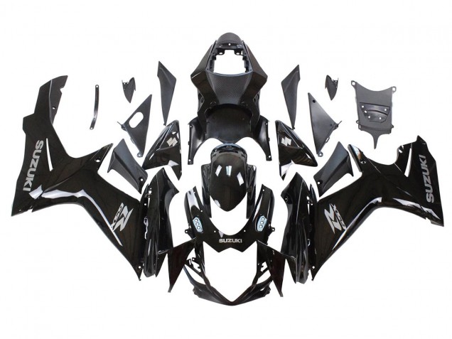 Billige Suzuki GSXR 600/750 Motorrad Verkleidung 2011-2024 - Glanzendes Schwarz