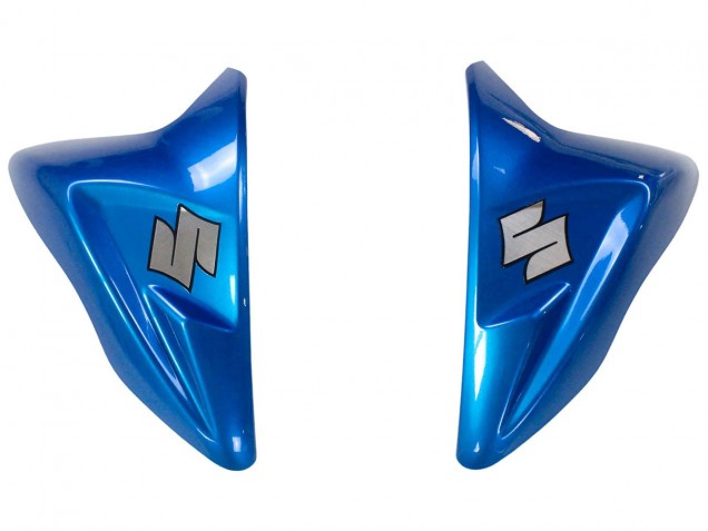 Billige Suzuki GSXR 600/750 Motorrad Verkleidung 2011-2024 - Blau Weiss