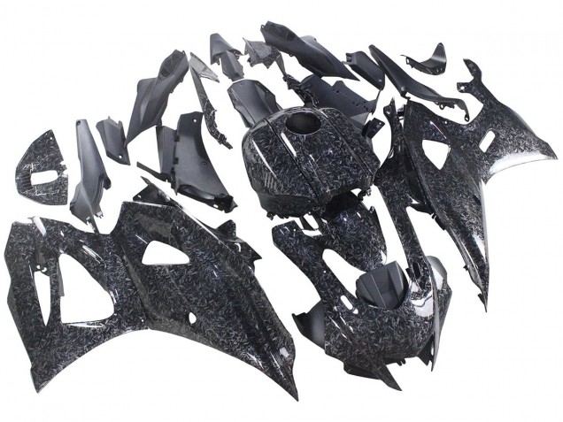 Billige Yamaha YZF R7 Motorrad Verkleidung 2021-2024 - Carbonfaser