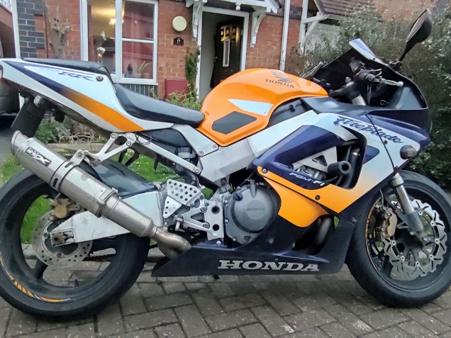 Billige Honda CBR900RR 929RR Motorrad Verkleidung 2000-2001 - Silber Orange Blau