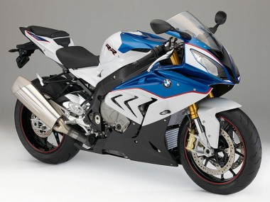 Billige BMW S1000RR Motorrad Verkleidung 2015-2016 - Weiss Blau