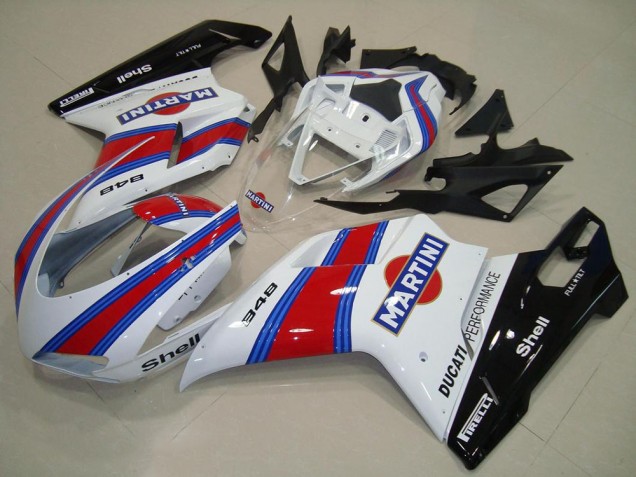 Martini Ducati 848 1098 1198 2007-2014 Motorrad Verkleidungen Martini Ducati 848 1098 1198 2007-2014 Motorrad Verkleidungen