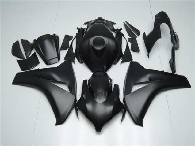 Matt Schwarz Honda CBR 1000 RR 2008-2011 Motorrad Verkleidung Matt Schwarz Honda CBR 1000 RR 2008-2011 Motorrad Verkleidung
