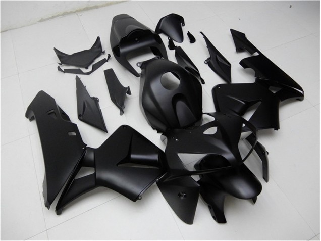 Matt Schwarz Honda CBR 600 RR 2005-2006 Motorrad Verkleidungen & Plastik Matt Schwarz Honda CBR 600 RR 2005-2006 Motorrad Verkleidungen & Plastik