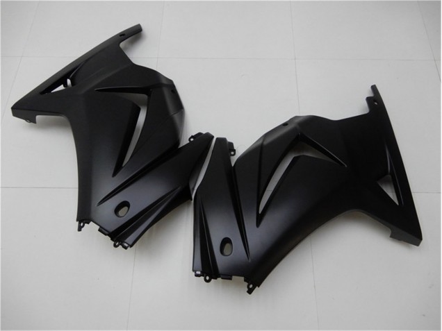Matt Schwarz Kawasaki EX250 2008-2012 Motorrad Verkleidungen Matt Schwarz Kawasaki EX250 2008-2012 Motorrad Verkleidungen