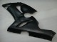 Matt Schwarz Kawasaki ZX6R 2005-2006 Motorrad Verkleidungen Matt Schwarz Kawasaki ZX6R 2005-2006 Motorrad Verkleidungen
