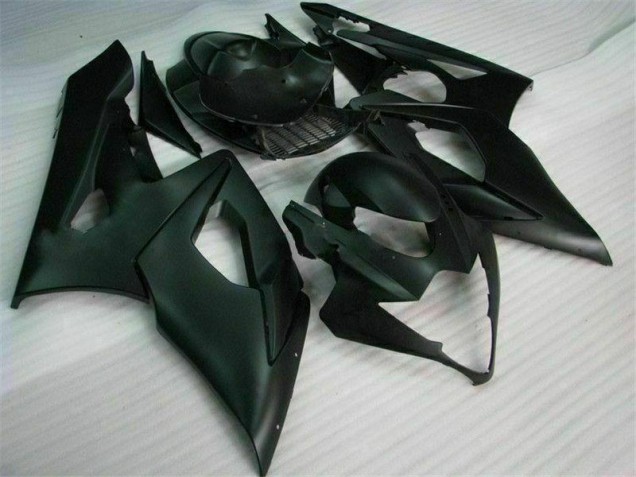 Matt Schwarz Suzuki GSXR 1000 K5 2005-2006 Motorrad Verkleidungen Matt Schwarz Suzuki GSXR 1000 K5 2005-2006 Motorrad Verkleidungen