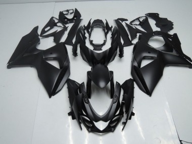 Matt Schwarz Suzuki GSXR 1000 K9 2009-2016 Motorrad Verkleidungen