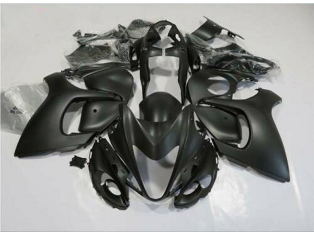 Matt Schwarz Suzuki GSXR 1300 2008-2019 Motorrad Verkleidungen Matt Schwarz Suzuki GSXR 1300 2008-2019 Motorrad Verkleidungen