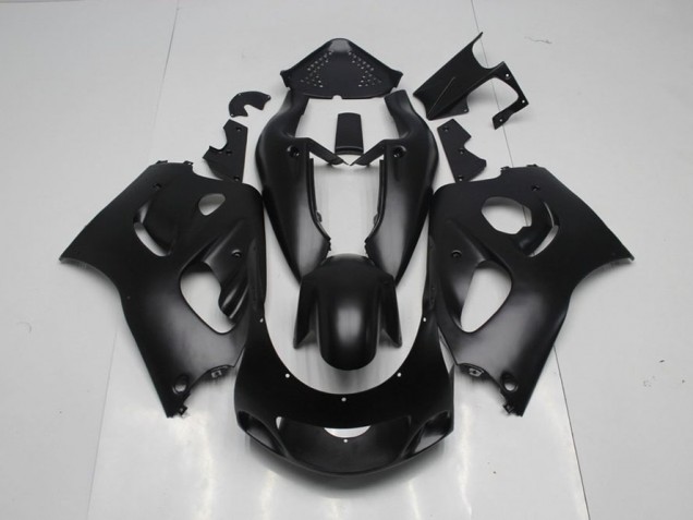 Matt Schwarz Suzuki GSXR 600 1996-2000 Motorrad Verkleidungen Matt Schwarz Suzuki GSXR 600 1996-2000 Motorrad Verkleidungen