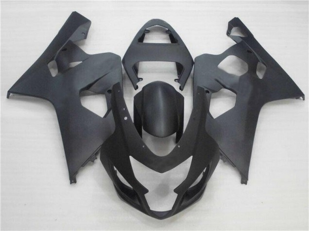 Matt Schwarz Suzuki GSXR 600 / 750 K4 2004-2005 Motorrad Verkleidungen Matt Schwarz Suzuki GSXR 600 / 750 K4 2004-2005 Motorrad Verkleidungen