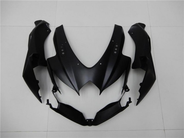 Matt Schwarz Suzuki GSXR 600 / 750 K8 2008-2010 Motorrad Verkleidungen Matt Schwarz Suzuki GSXR 600 / 750 K8 2008-2010 Motorrad Verkleidungen