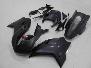 Matt Schwarze Renn Version Ducati 848 1098 1198 2007-2014 Motorrad Verkleidungen