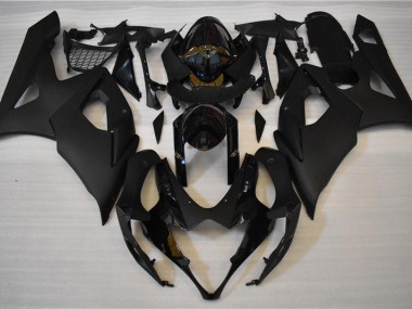 Matt schwarz Glänzend Suzuki GSXR 1000 K5 2005-2006 Motorrad Verkleidungen