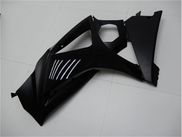 Matt schwarz Glänzend Suzuki GSXR 1000 K7 2007-2008 Motorrad Verkleidungen Matt schwarz Glänzend Suzuki GSXR 1000 K7 2007-2008 Motorrad Verkleidungen