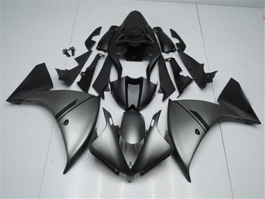 Mattgrauschwarz Yamaha R1 2012-2014 Motorrad Verkleidungen