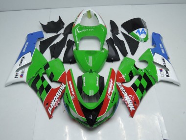 Motocard Kawasaki ZX6R 2005-2006 Motorrad Verkleidungen