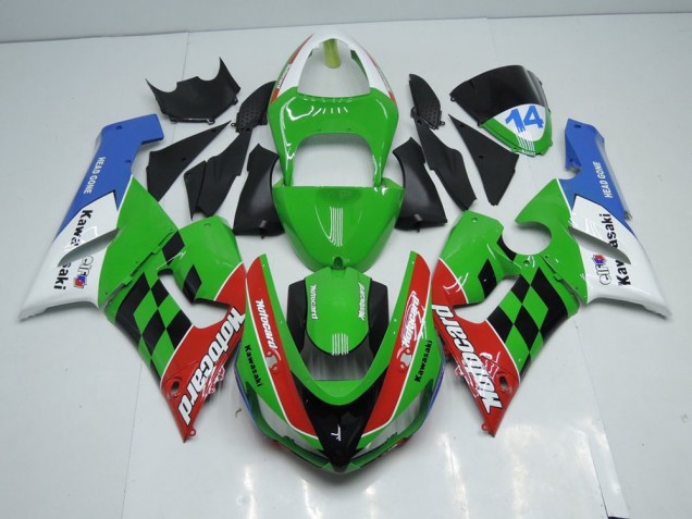 Motocard Kawasaki ZX6R 2005-2006 Motorrad Verkleidungen Motocard Kawasaki ZX6R 2005-2006 Motorrad Verkleidungen