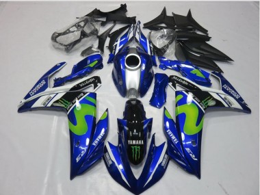 Movistar Yamaha R3 2015-2022 Motorrad Verkleidungen