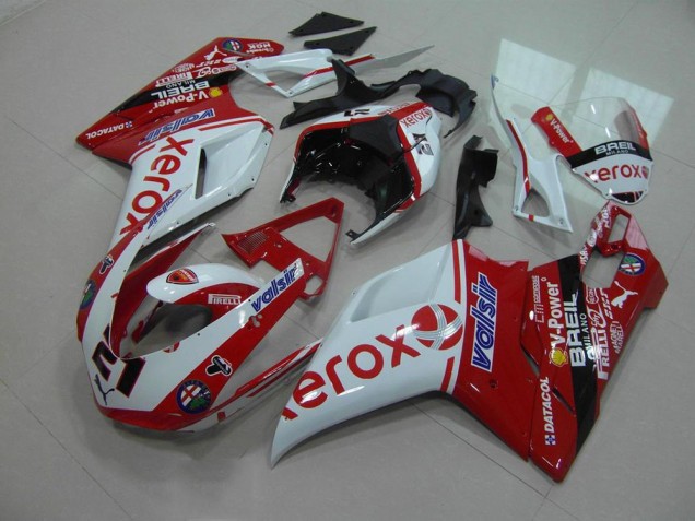 OEM Stil Xerox Ducati 848 1098 1198 2007-2014 Motorrad Verkleidungen OEM Stil Xerox Ducati 848 1098 1198 2007-2014 Motorrad Verkleidungen