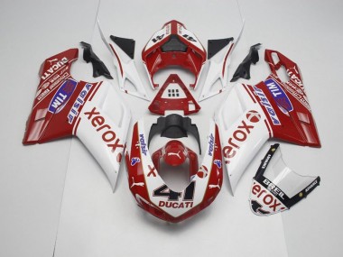OEM Stil Xerox mit 41 Ducati 848 1098 1198 2007-2014 Motorrad Verkleidungen