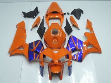 Orange Blau Honda CBR 600 RR 2005-2006 Motorrad Verkleidungen