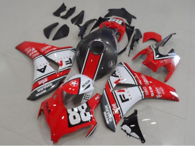 Orange Fiamm 88 Honda CBR 1000 RR 2008-2011 Motorrad Verkleidungen