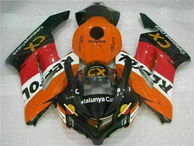 Orange Honda CBR 1000 RR 2004-2005 Motorrad Vollverkleidung Orange Honda CBR 1000 RR 2004-2005 Motorrad Vollverkleidung