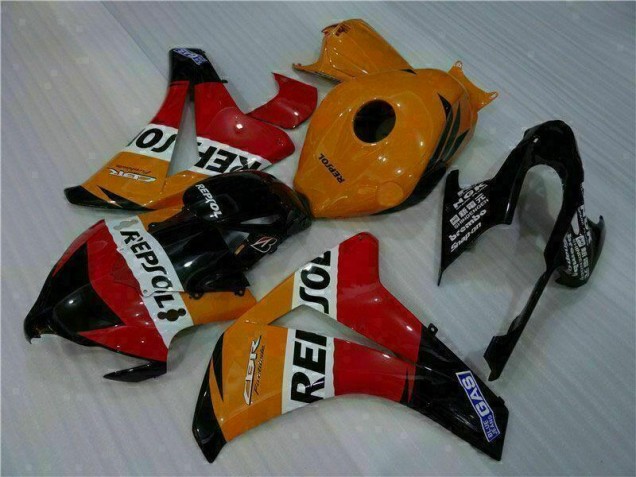 Orange Honda CBR 1000 RR 2008-2011 Motorrad Verkleidungen Orange Honda CBR 1000 RR 2008-2011 Motorrad Verkleidungen
