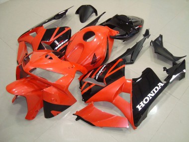 Orange Honda CBR 600 RR 2005-2006 Motorrad Verkleidung