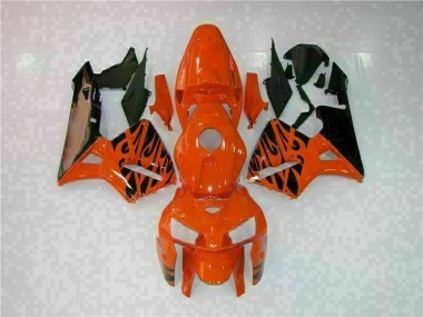 Orange Honda CBR 600 RR 2005-2006 Motorrad Verkleidungen