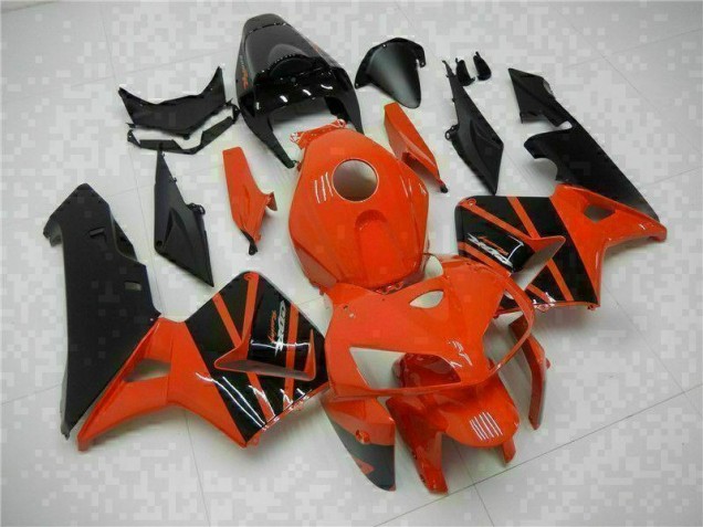 Orange Honda CBR 600 RR 2005-2006 Motorrad Vollverkleidung Orange Honda CBR 600 RR 2005-2006 Motorrad Vollverkleidung