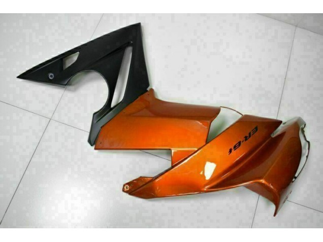 Orange Kawasaki EX650 2009-2011 Motorrad Verkleidungen Orange Kawasaki EX650 2009-2011 Motorrad Verkleidungen