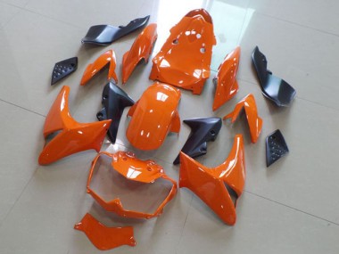 Orange Kawasaki Z1000 2007-2009 Motorrad Verkleidungen