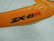 Orange Kawasaki ZX6R 2005-2006 Motorrad Verkleidungen Orange Kawasaki ZX6R 2005-2006 Motorrad Verkleidungen