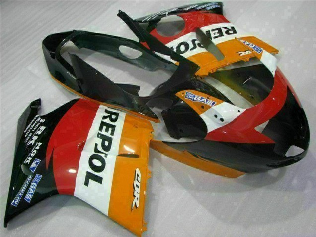 Orange Repsol Honda CBR 1100 XX 1996-2007 Motorrad Verkleidungen Orange Repsol Honda CBR 1100 XX 1996-2007 Motorrad Verkleidungen