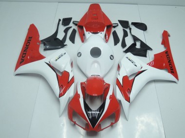 Orange Rot und Weiß Honda CBR 1000 RR 2006-2007 Motorrad Verkleidungen
