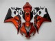 Orange Schwarz Honda CBR 1000 RR 2006-2007 Motorrad Verkleidungen Orange Schwarz Honda CBR 1000 RR 2006-2007 Motorrad Verkleidungen