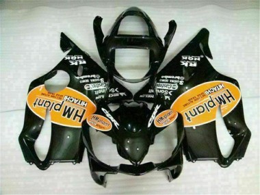 Orange Schwarz Honda CBR 600 F4i 2001-2003 Motorrad Verkleidung
