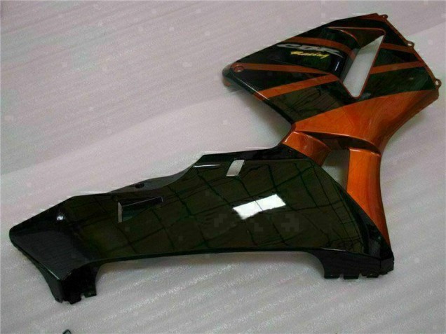 Orange Schwarz Honda CBR 600 RR 2005-2006 Motorrad Verkleidung Orange Schwarz Honda CBR 600 RR 2005-2006 Motorrad Verkleidung