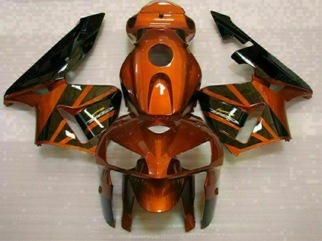 Orange Schwarz Honda CBR 600 RR 2005-2006 Motorrad Verkleidung Orange Schwarz Honda CBR 600 RR 2005-2006 Motorrad Verkleidung