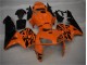 Orange Schwarz Honda CBR 600 RR 2005-2006 Motorrad Verkleidungen & Plastik