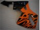 Orange Schwarz Honda CBR 600 RR 2005-2006 Motorrad Verkleidungen & Plastik