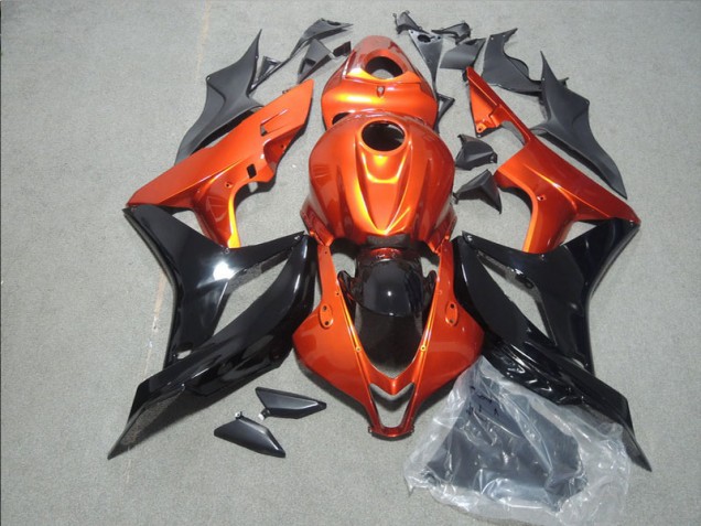 Orange Schwarz Honda CBR 600 RR 2007-2008 Motorrad Verkleidungen Orange Schwarz Honda CBR 600 RR 2007-2008 Motorrad Verkleidungen
