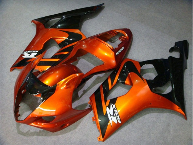 Orange Schwarz Suzuki GSXR 1000 K3 2003-2004 Motorrad Verkleidungen Orange Schwarz Suzuki GSXR 1000 K3 2003-2004 Motorrad Verkleidungen
