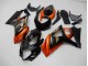 Orange Schwarz Suzuki GSXR 1000 K7 2007-2008 Motorrad Verkleidungen Orange Schwarz Suzuki GSXR 1000 K7 2007-2008 Motorrad Verkleidungen
